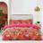 Furn furn. Vivid Andalucian Reversible Duvet Cover Pink, Orange