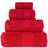 Homescapes Turkish Cotton Set Bath Towel Red