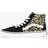 Vans Grade School Sk8-Hi Flocked Leopard Black