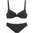 s.Oliver T-shirt Bra Bikini Set - Black