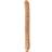 Blush Novelties Dr Skin Double Dildo Mocha 46 cm