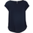 Only Vic Loose Short Sleeve Top - Night Blue