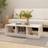 vidaXL 110x50x34 massivt Sofabord