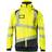 Mascot accelerate hi-vis waterproof work jacket yellow/black sizes s-xxxxxl