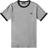 Fred Perry Taped Ringer T-shirt - Steel Marl