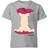 Disney Kid's Princess Colour Silhouette Snow Apple T-shirt - Grey