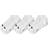 Erima Booties Sneaker Socks 3-pack - White