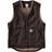 Carhartt Relaxed Fit Washed Duck Sherpa-Lined Vest - Dark Brown