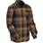 Mascot Customized Flannel Shirt - Brown Check