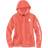 Carhartt Women's Clarksburg Graphic Sleeve Pullover Sweatshirt - Electric Coral