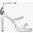 Jimmy Choo Bing 105 Crystal Embellished Sandals - Silver
