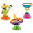 Unique Party 73449 Mini Boho Fiesta Table Decorations, Pack of 3