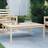 vidaXL Havebord 121x82,5x45 massivt fyrretræ