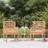 vidaXL natural douglas, Garden Garden Dining Chair