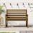 vidaXL honey brown pine Garden Bench