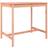 vidaXL Havebord 121x82,5x110 massivt douglasgran