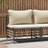 vidaXL Midtermodul havesofa Modulsofa