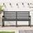 vidaXL 159,5x48x91,5 massivt Havebænk