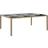 vidaXL Utebord 200 x 150 x 75 cm Härdat Glas Beige