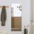 vidaXL Wall Mirror Transparent Väggspegel 30x80cm