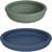 OYOY Mellow Bowl and Plate Blue/Olive