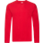 Fruit of the Loom Men's R Long Sleeved T-shirt - Red