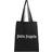 Palm Angels Shopping Bags Knit Shopper black Shopping Bags for ladies