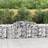 vidaXL 300 cm/ 3 Arched Gabion Basket 50x100cm