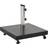 vidaXL Parasol Base Granite 30 kg Square Black