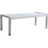 Beliani Steel Dining Table
