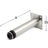 Habo Ø30x800mm Bordben