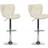 Beliani Set of 2 Bar Stool