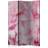 Artgeist Skærmvæg Azalea Pink 135 x 172 cm Dobbeltsiddet Rumdeler