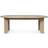 ferm LIVING Bevel White Oiled Beech Matbord 117cm