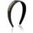 Balmain PARIS Hair Couture Cellulose Acetate Pince à Cheveux Black Headband With
