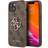 Guess 4G Big Metal Logo iPhone 13 Brun