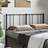 vidaXL Metal Black 120 cm Headboard 120cm