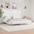 vidaXL Bed Frame without Mattress 120 x 200 cm White