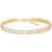 Sif Jakobs Sasso Women's Tennis Bracelet - Silver/Gold Plated
