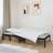 vidaXL Metal Bed Frame Black