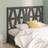 vidaXL grey, 146 Solid Pine Bed Honey Bed Headboard