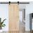 vidaXL Barn 85x210 Sliding Door L (70x)