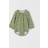 Polarn O. Pyret Bee Print Babygrow Green 9-12m x