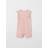 Polarn O. Pyret Ruffled Baby Romper Pink 9-12m x