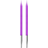 Knitpro Trendz Udskiftelige Rundpinde Akryl 13cm 5,00mm US8 Violet