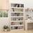 vidaXL Bogskab/rumdeler 100x30x200 massivt Bogreol