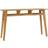 vidaXL Konsolbord 120x35x75 massiv teak Avlastningsbord