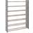 vidaXL Grey, 90 Engineered Wood Shoe Rack