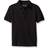 Nautica Boys' Husky School Uniform Short Sleeve Pique Polo - Black