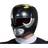 Disguise Adult Black Ranger Helmet